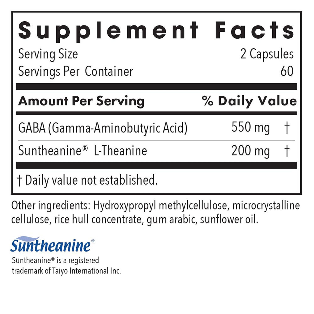 Zen label detail highlights quality ingredients and dosage.
