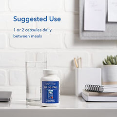 Zen supplement label with nutrition facts