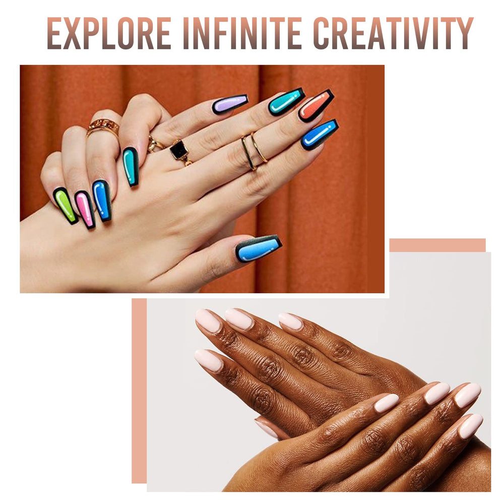 ALLE'S Nail Art Brush and dual-ended sticks for precise details