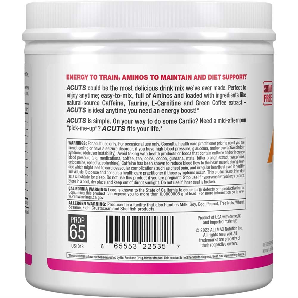 L-Carnitine 500 mg and green coffee energy components