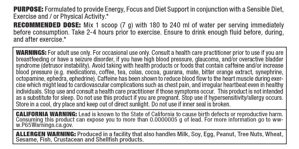 Scoop of ALLMAX A:CUTS powder for Pina Colada flavor