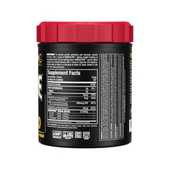 Allmax AminoCore BCAA Pineapple Mango powder dissolves quickly in water.