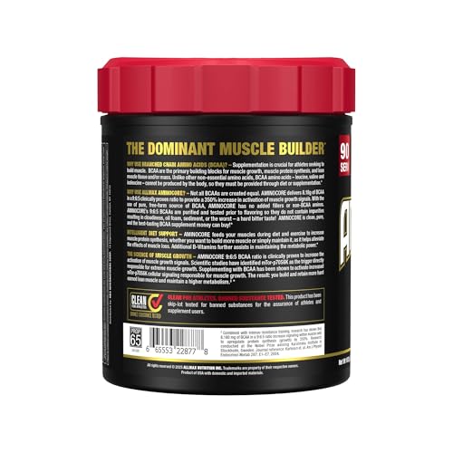 ALLMAX AMINOCORE Watermelon powder being mixed for an intra-workout boost.
