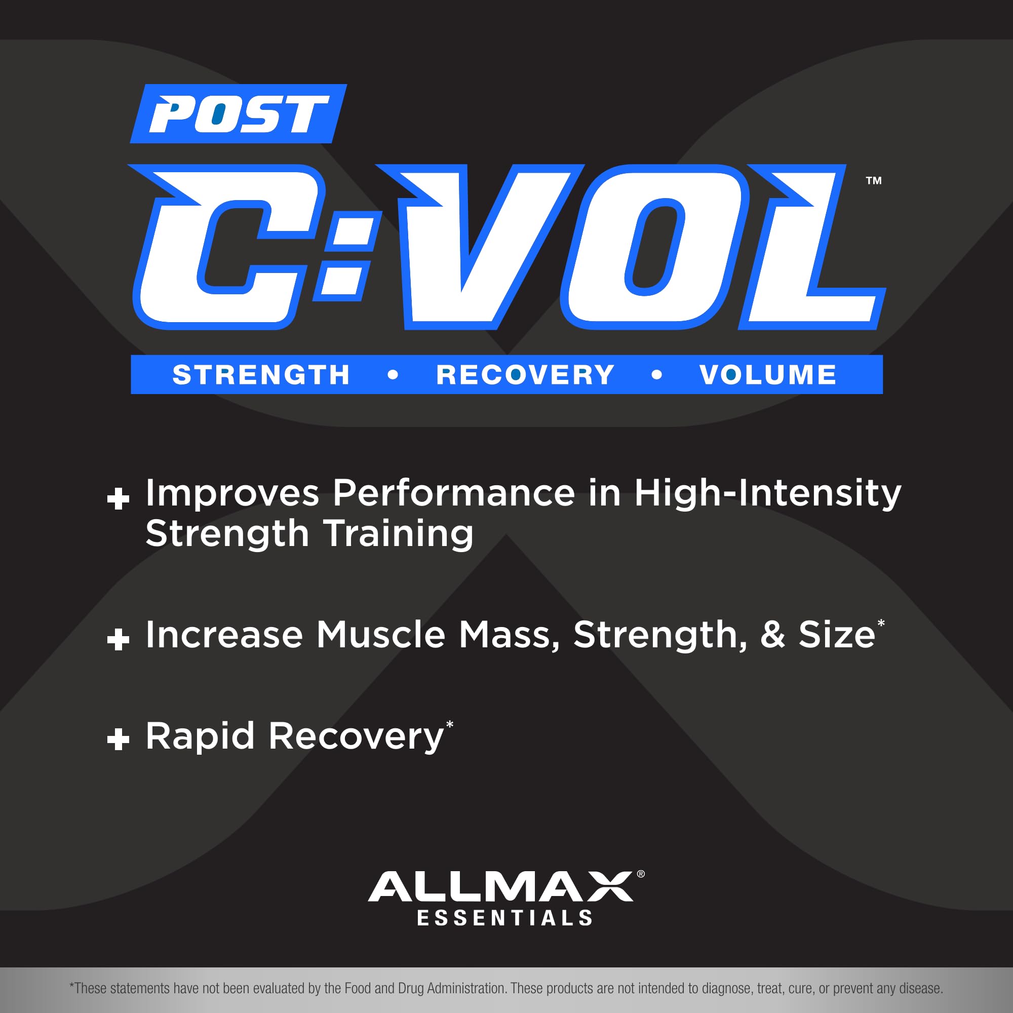 Creatine Chelate Complex in ALLMAX C:VOL with Creatine Magnesium Chelate