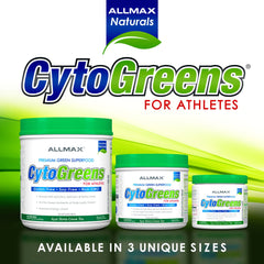 Athlete energy and recovery concept with Cytogreens