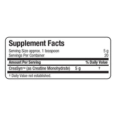 AllMAX Essentials creatine packaging showing 100g