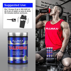 Graphic illustrating Taurine as a cell volumizer for muscle cells