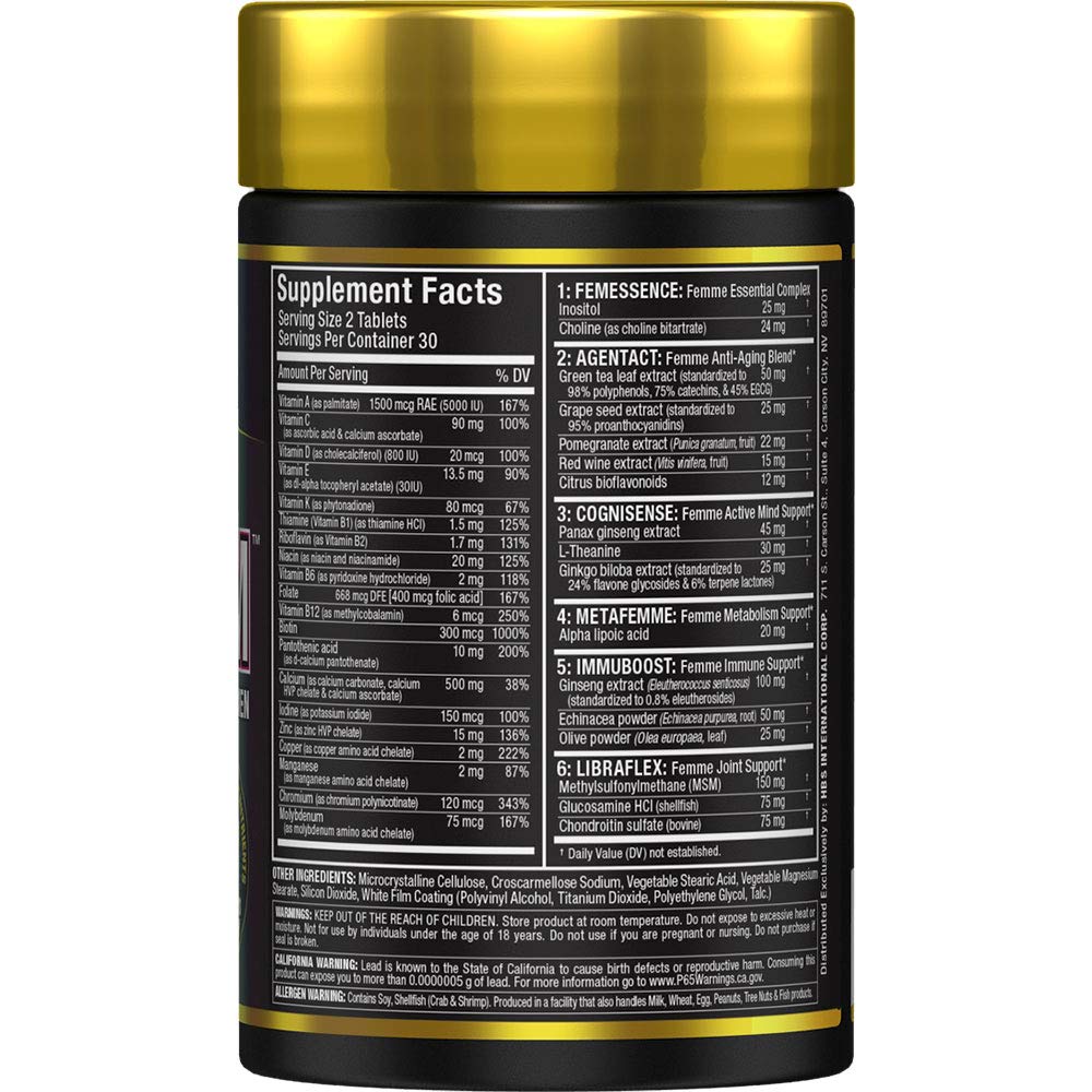Antioxidant blend visual for VITAFORM
