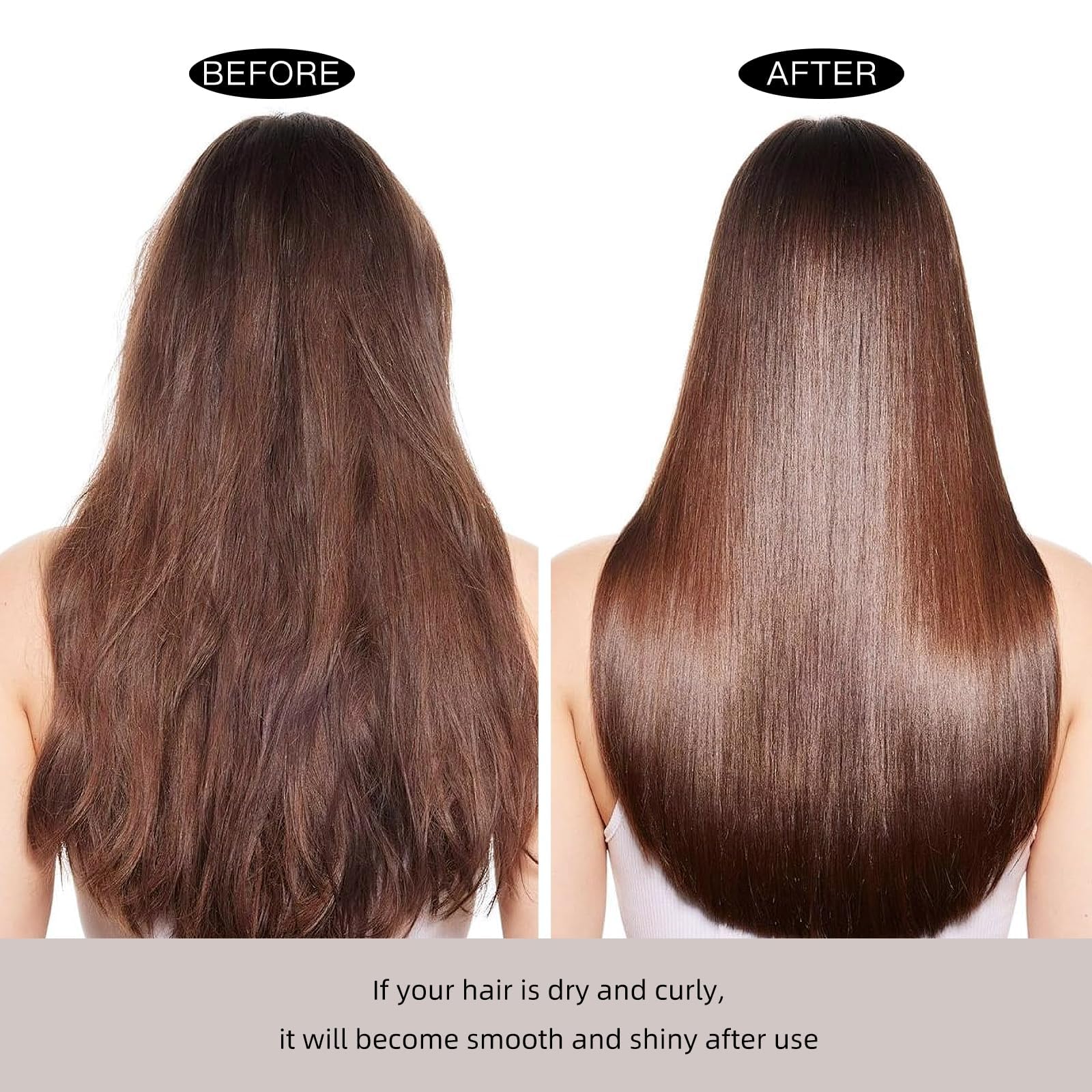 ALLOWISH Hair Oil Spray used as a leave-in conditioner for damp or dry hair.