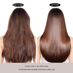 ALLOWISH Hair Oil Spray used as a leave-in conditioner for damp or dry hair.
