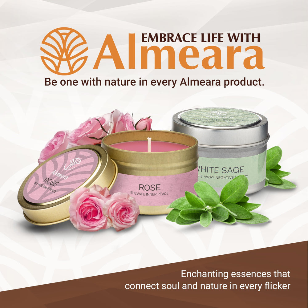 Product insert and gift card included with the candle set