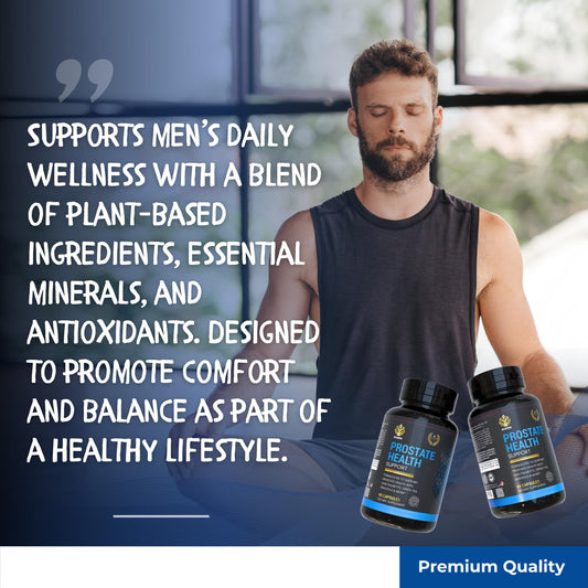 Saw Palmetto and Pygeum herbal extracts illustration