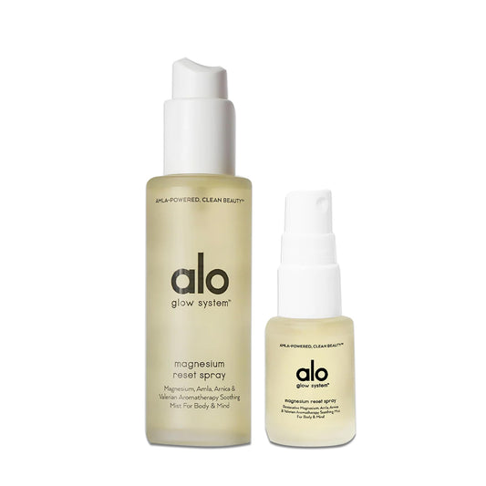 Alo Magnesium Reset Body Spray Mini bottle front view for sleep and stress relief
