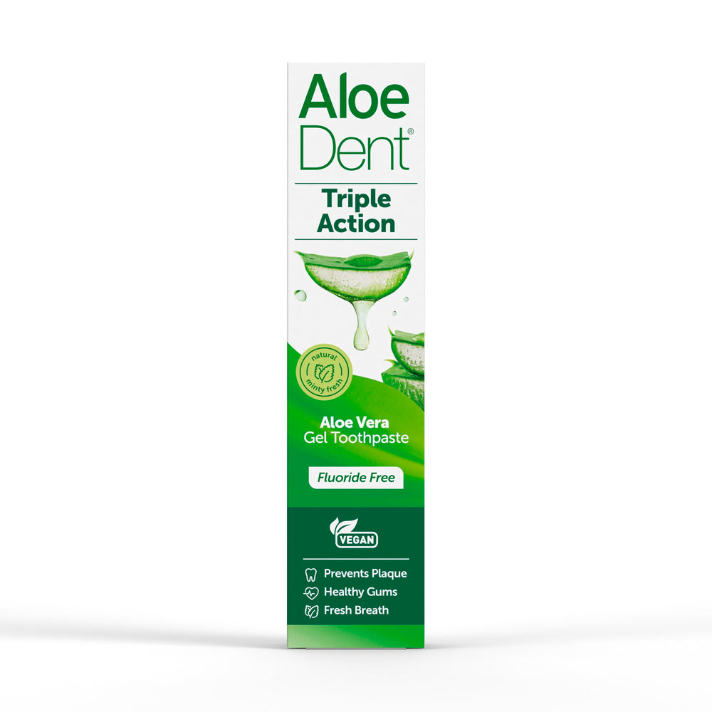 Mint leaves and toothpaste on white background
