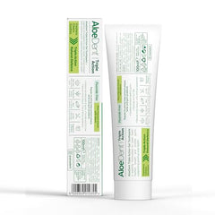 AloeDent Triple Action toothpaste packaging box
