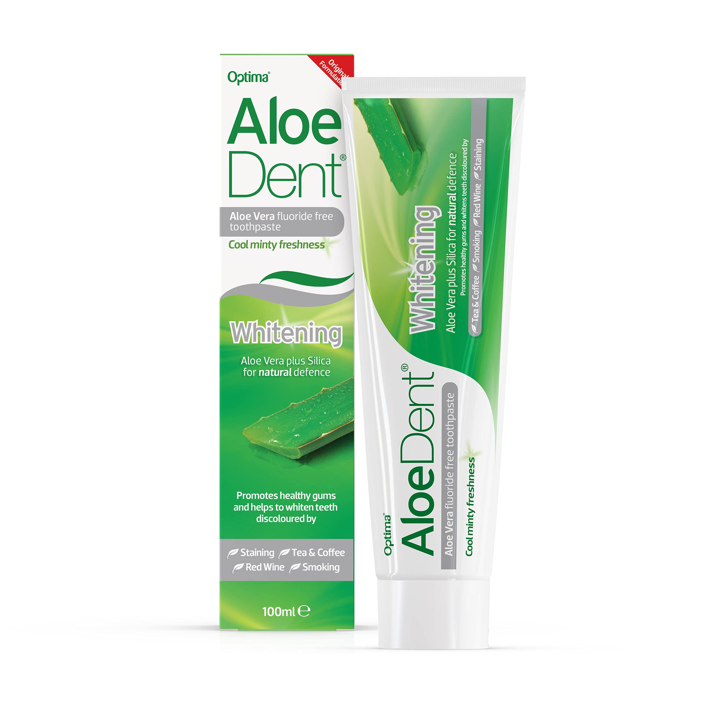 AloeDent Whitening toothpaste tube 100 ml - Pack of 3