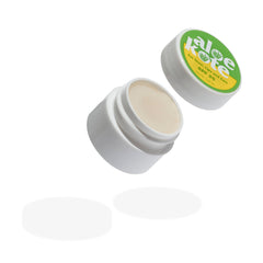 Application on lips with lip balm, highlighting non-greasy texture and SPF protection.
