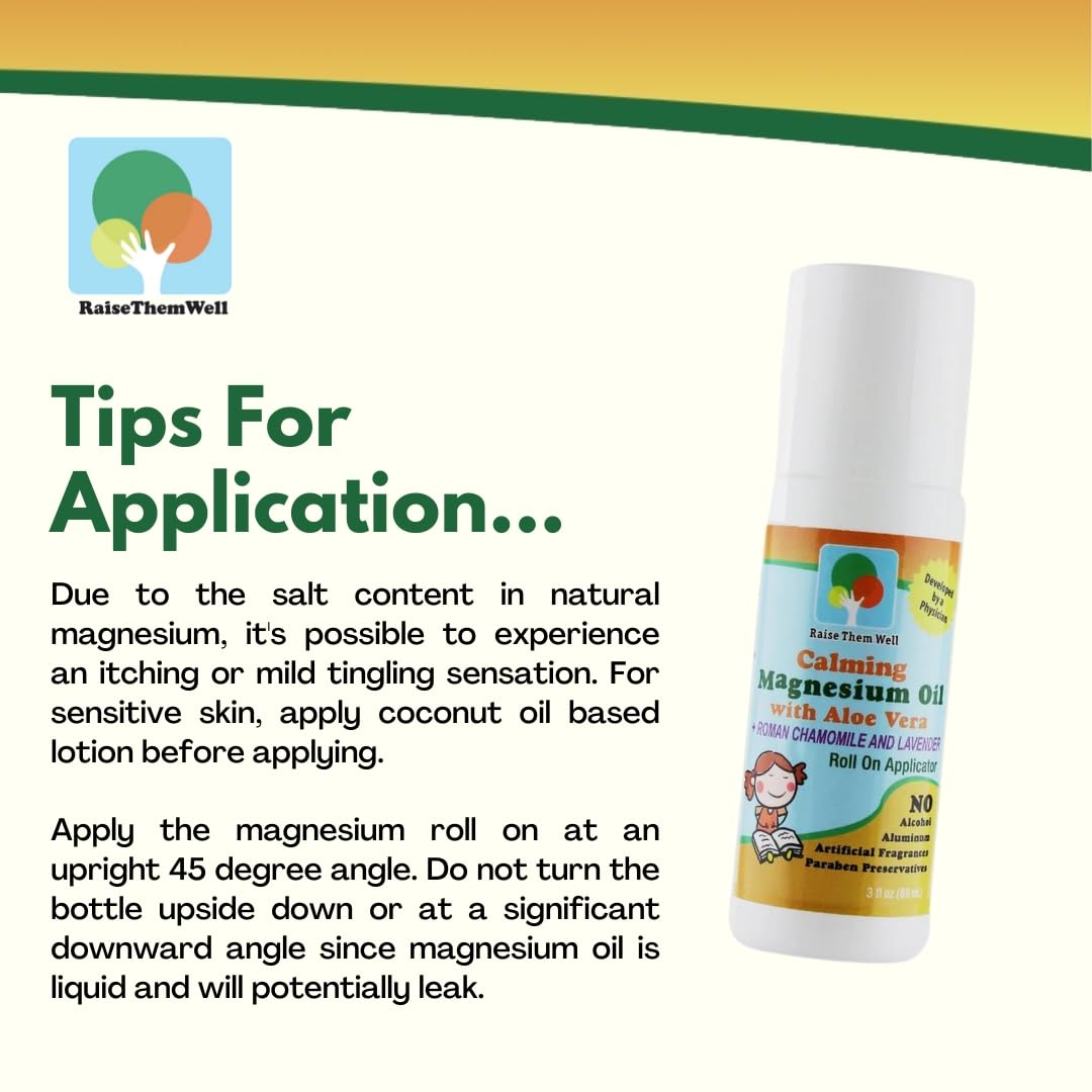 Roll-on for kids with aloe vera and essential oils