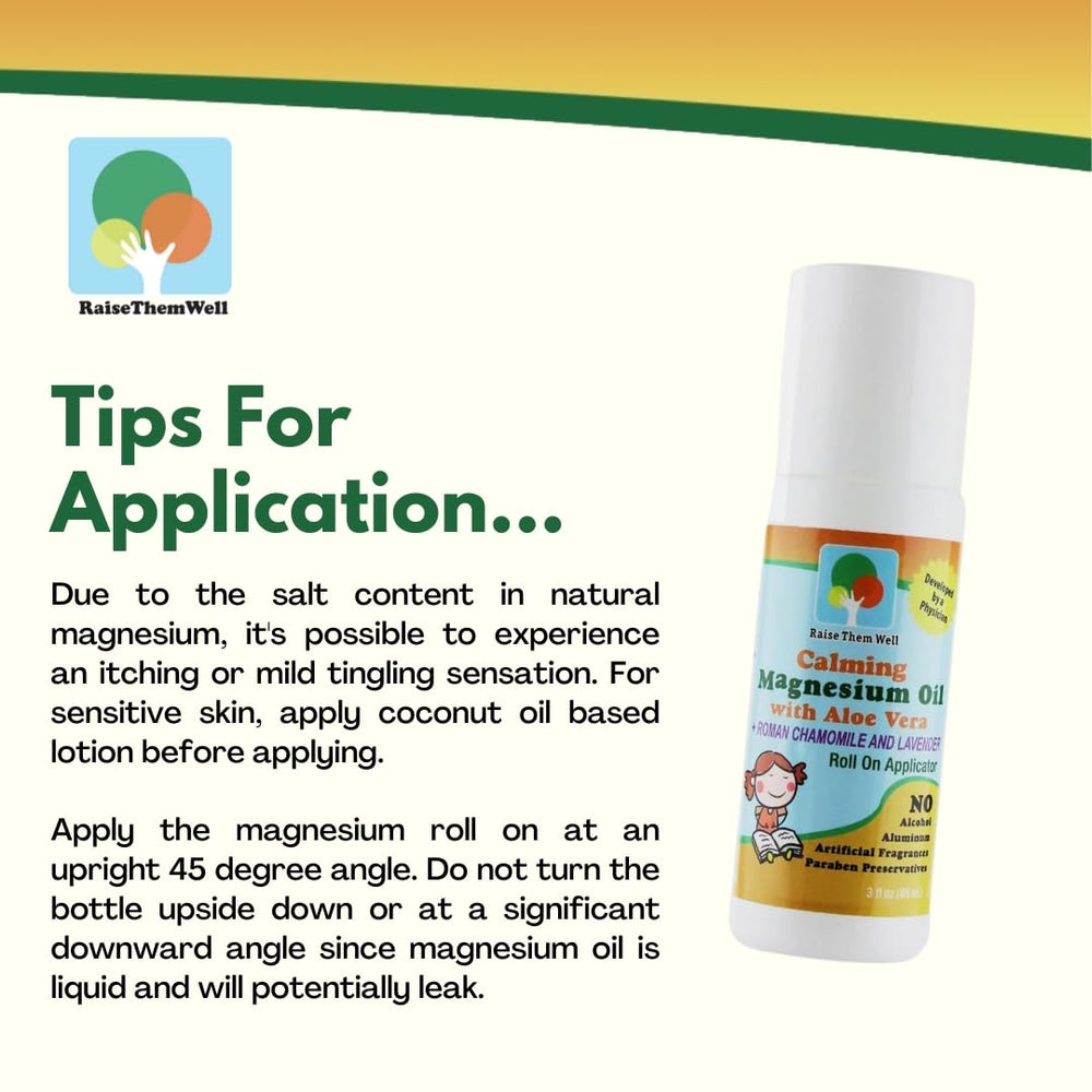 Roll-on for kids with aloe vera and essential oils