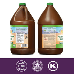 Aloe vera juice ingredients and nutrients