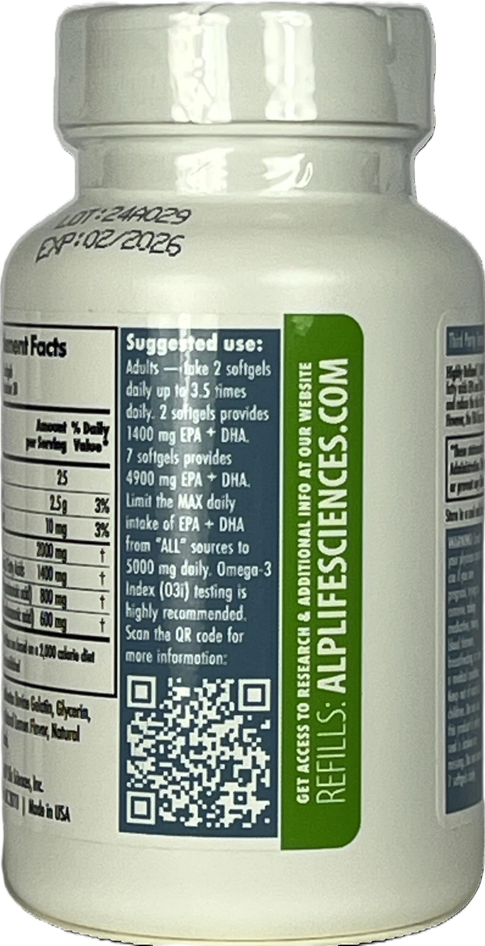 Healthy lifestyle concept featuring Omega-3 benefits