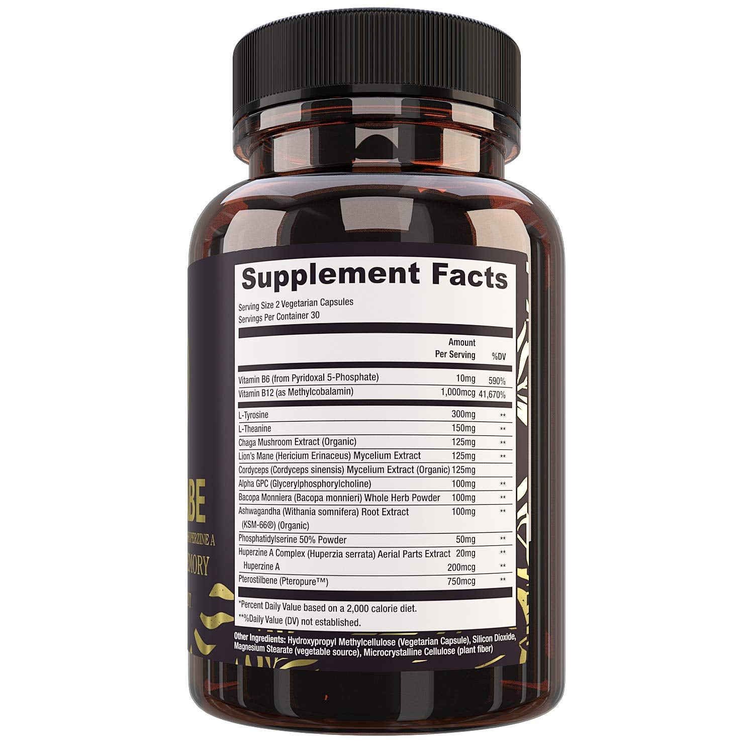 Adaptogens and medicinal mushrooms used in Alpha Babe