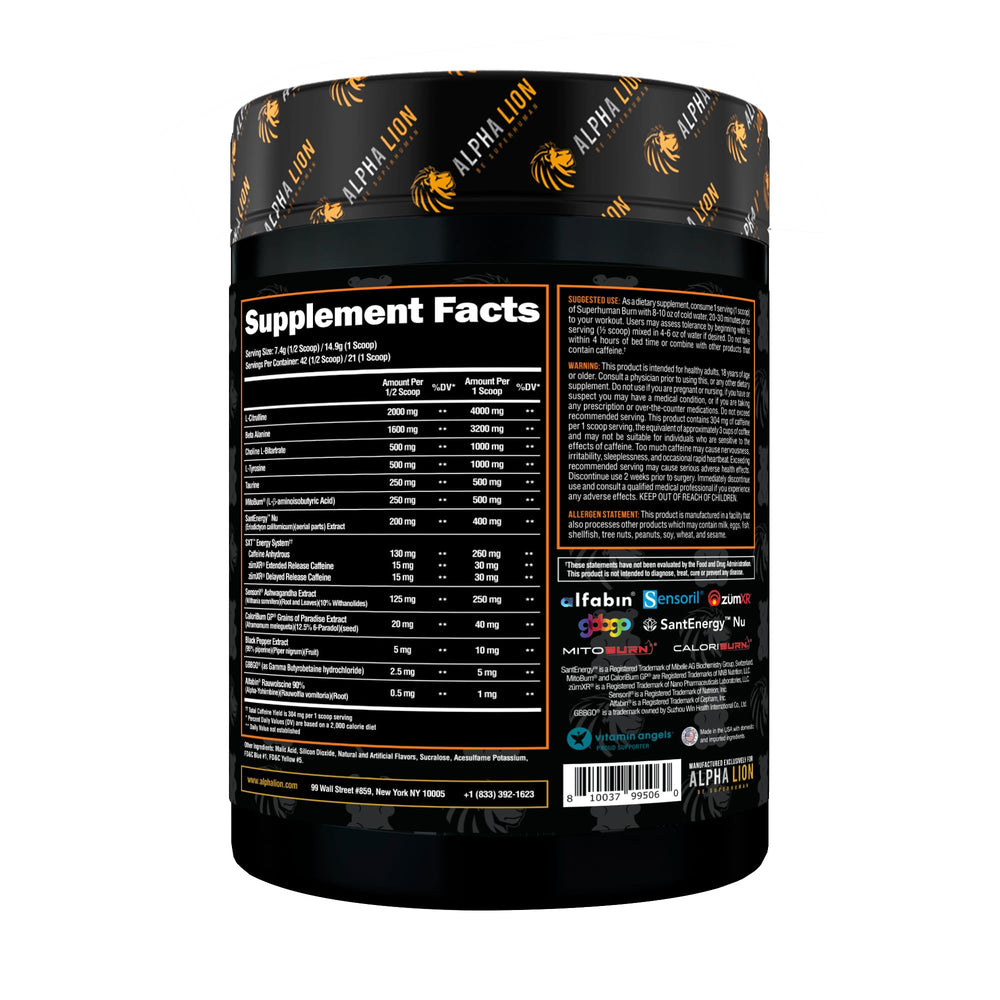 Graphic showing 2-in-1 metabolism booster and pre-workout concept