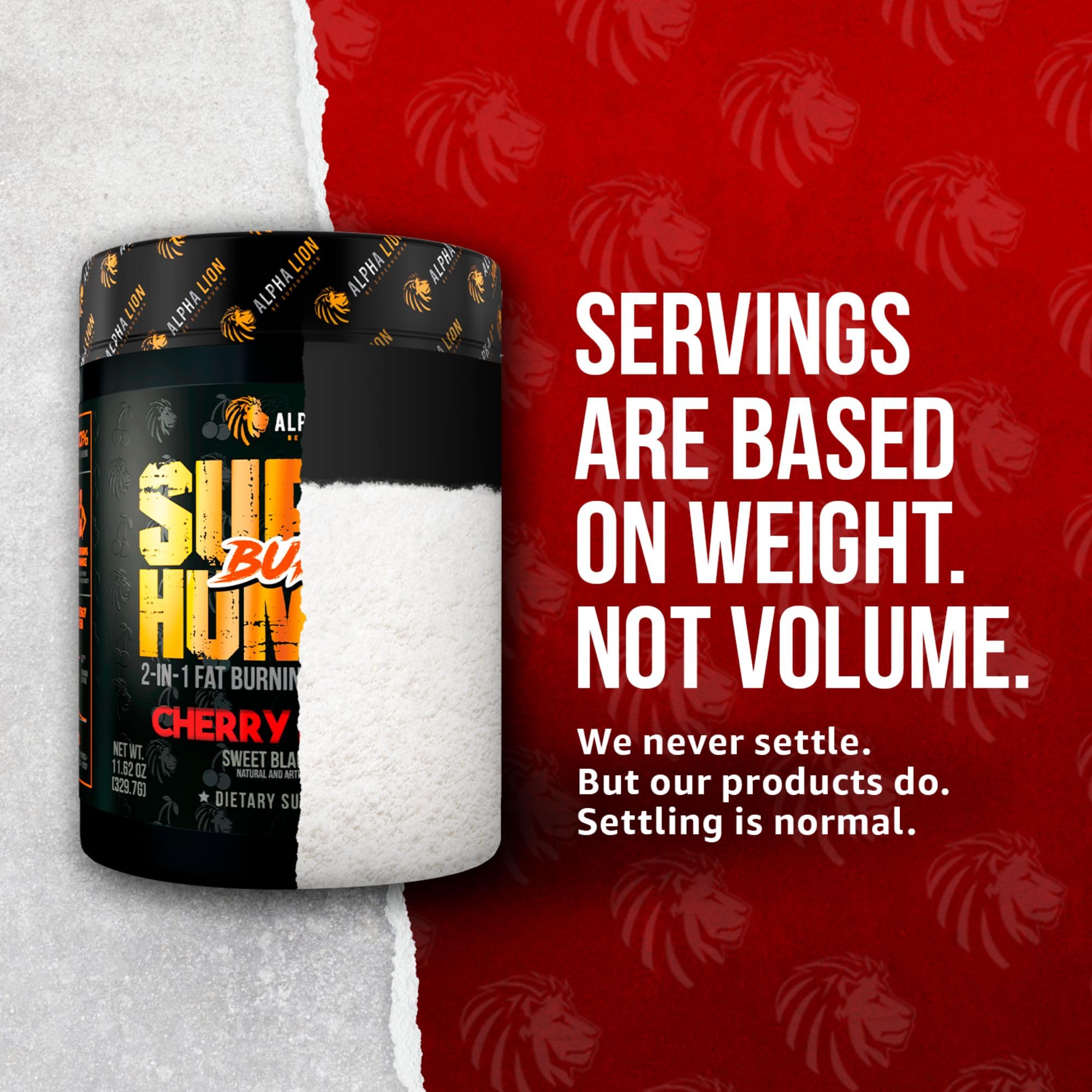Endurance and nitric oxide graphic for ALPHA LION Burn
