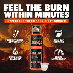 Burn2O packaging label showing 2000mg L-Carnitine