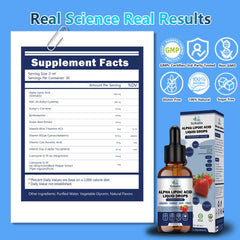 Alpha Lipoic Acid 1000mg liquid drops ingredients