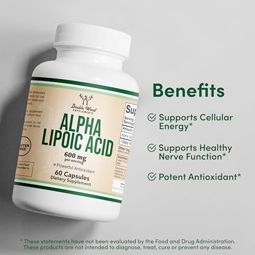 ALA 600mg supporting cardiovascular health