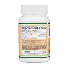ALA 600mg supporting nerve health