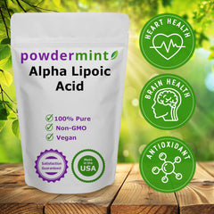 Alpha Lipoic Acid Powder RS-ALA 250g with scoop included