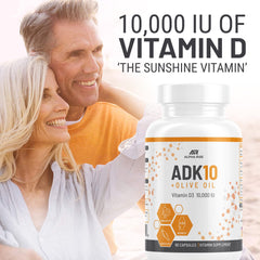 Vitamin K2 MK7 and MK4 in Alpha Rise ADK10