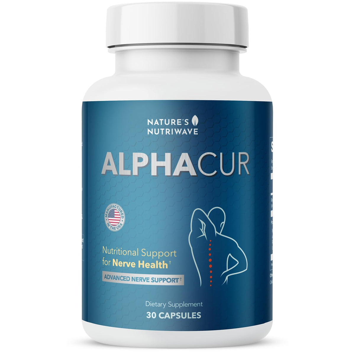 Alphacur Nature's NutriWave bottle front view