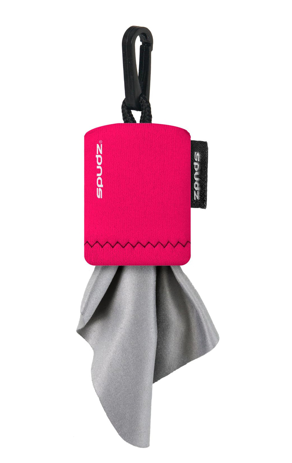 Alpine Innovations SPUDZ 6x6 Hot Pink closable bottom pouch