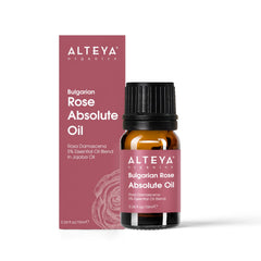 Bottle of Alteya Bulgarian Rose Absolute Oil Rosa Damascena 10mL