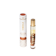 Aluminate Life Energy Essential Oil Rollerballs with red carnelian crystal infusion and citrus scents
