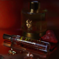 Portable travel-friendly essential oil rollerball
