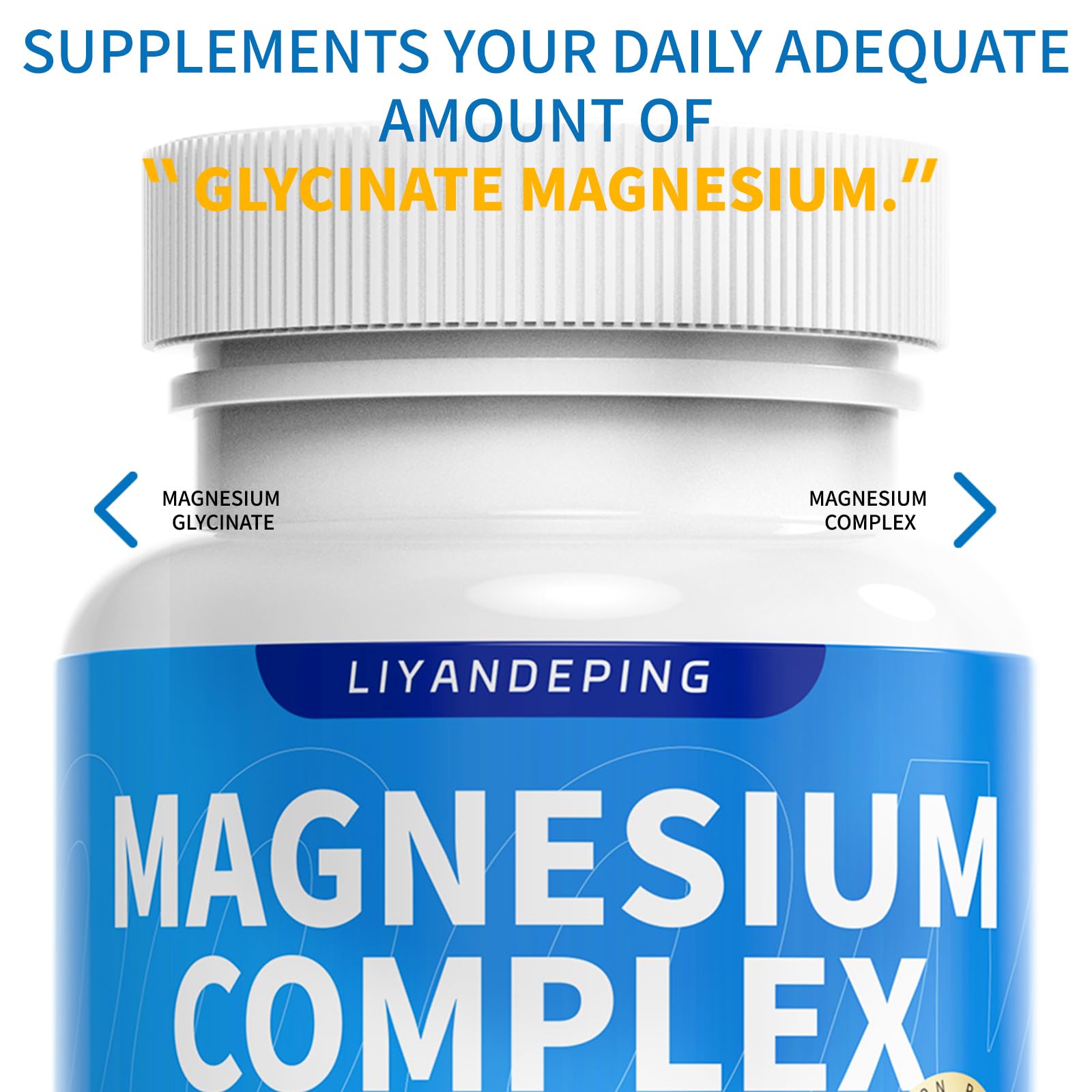 90 capsules per bottle of ALVETA Magnesium Complex