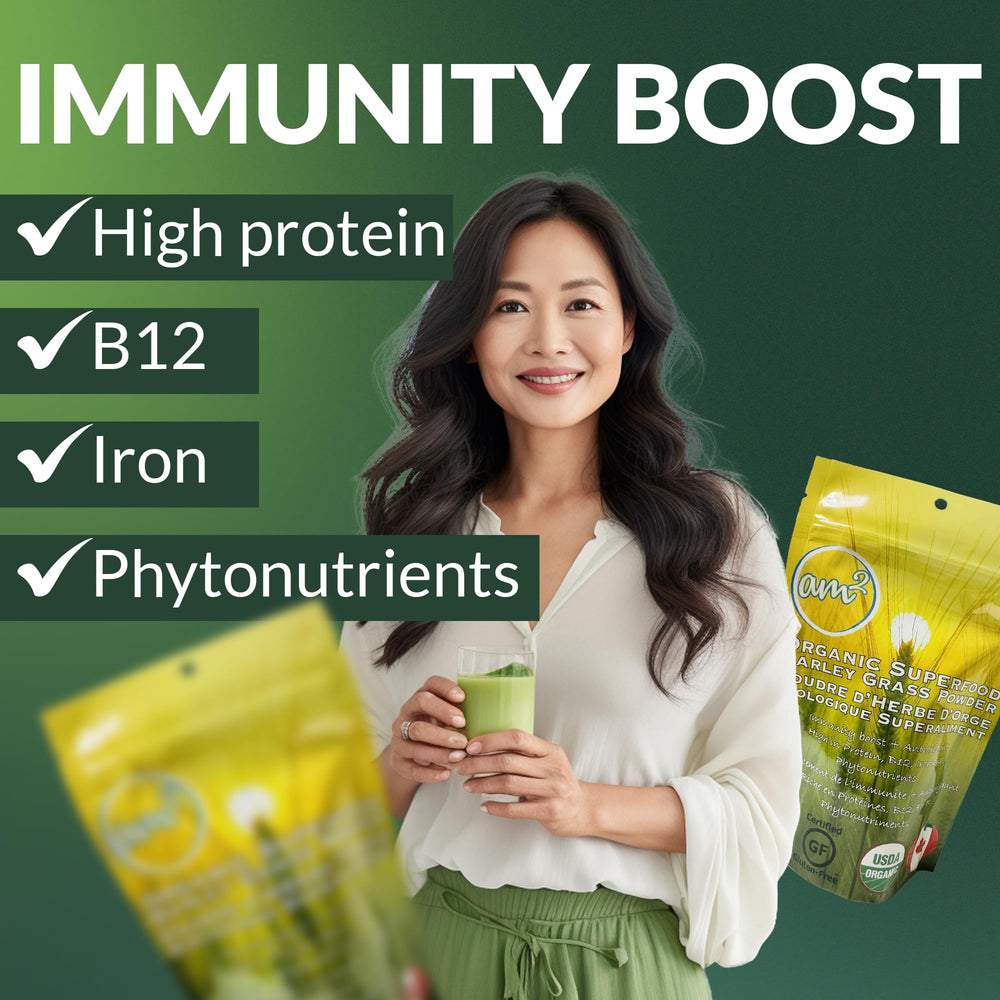 Chlorophyll-rich am2 Barley Grass Powder