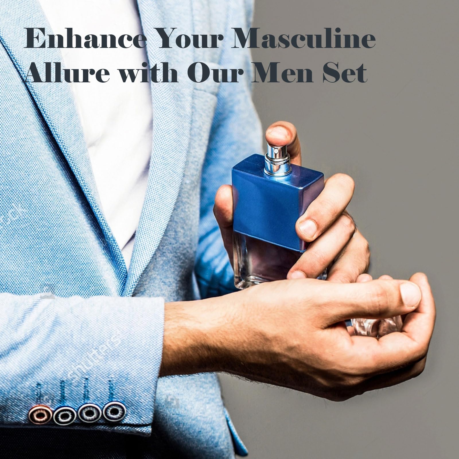 AmaKane Cologne fragrance oil for men in a 6x10 ml bottle