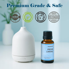 IFRA certification and phthalate-free icons for AmaKane fragrance oil