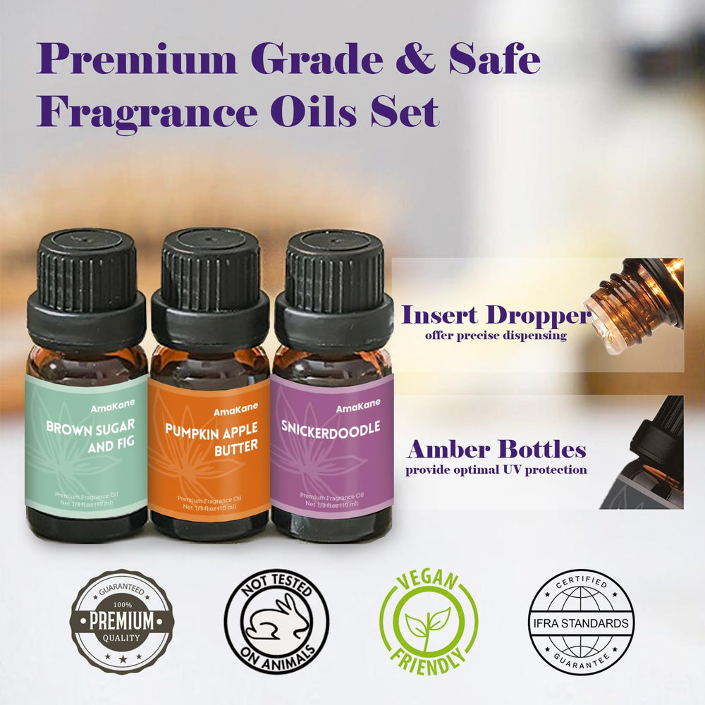 AmaKane Candy Corn bottle for festive seasonal scent