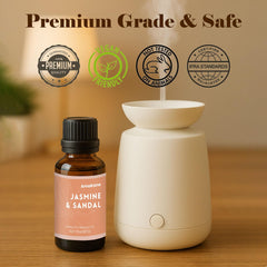 Candle making with AmaKane Jasmine & Sandal fragrance oil