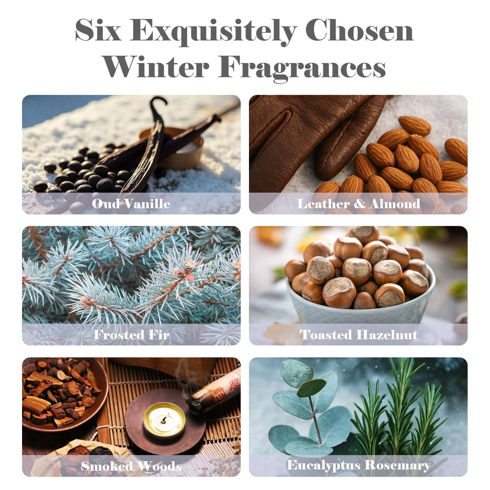 Leather & Almond winter fragrance oil 10ml bottle