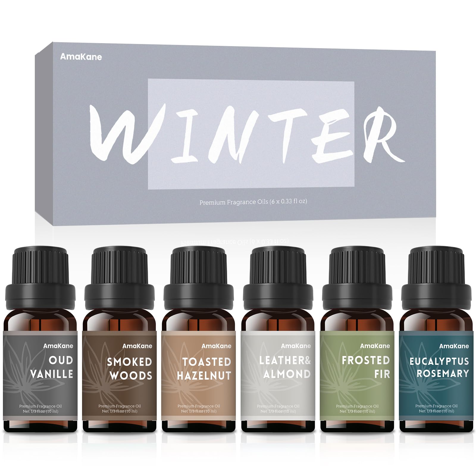 Oud Vanille winter fragrance oil 10ml bottle