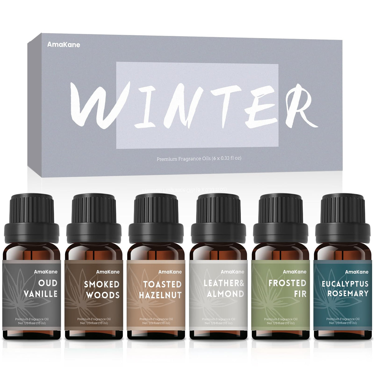 Oud Vanille winter fragrance oil 10ml bottle