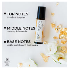 Compact travel-friendly perfume roller in hand