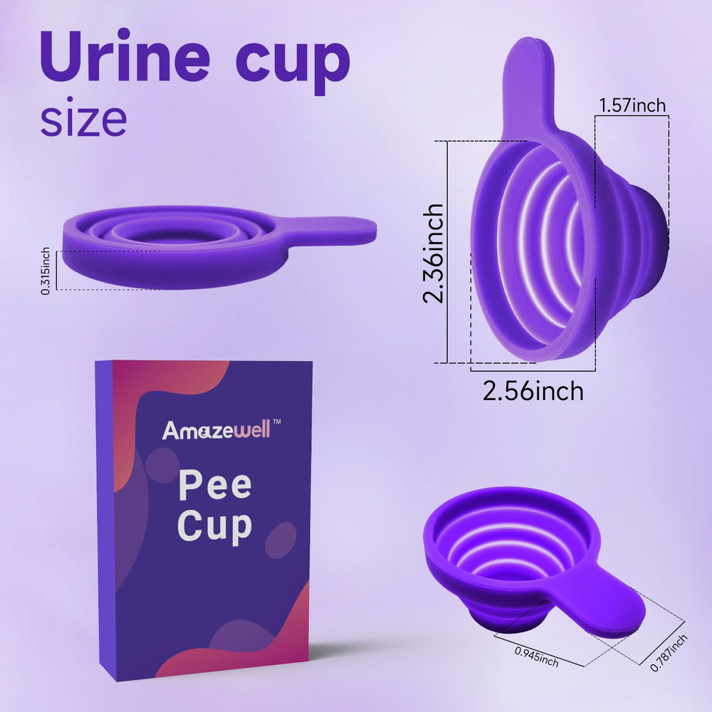 Eco-friendly reusable silicone urine cup